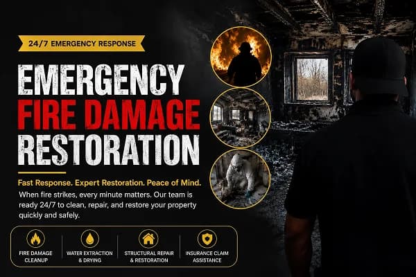 Emergency Fire Damage Restoration