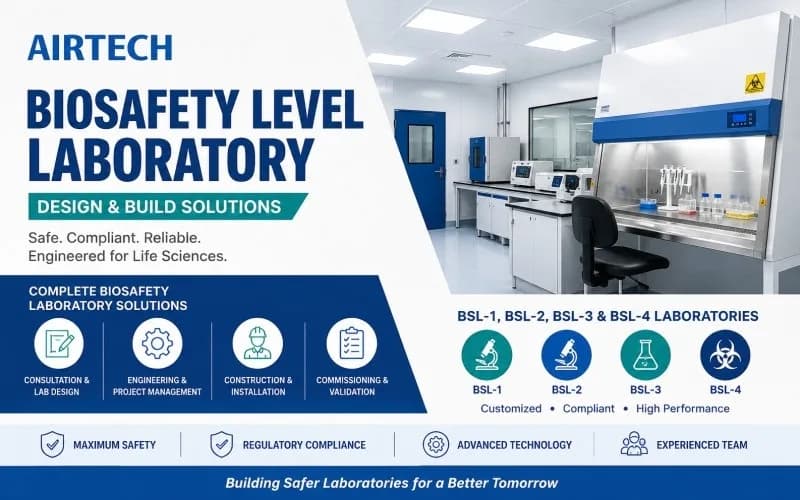 Advanced Biosafety Level Laboratory Design and Build