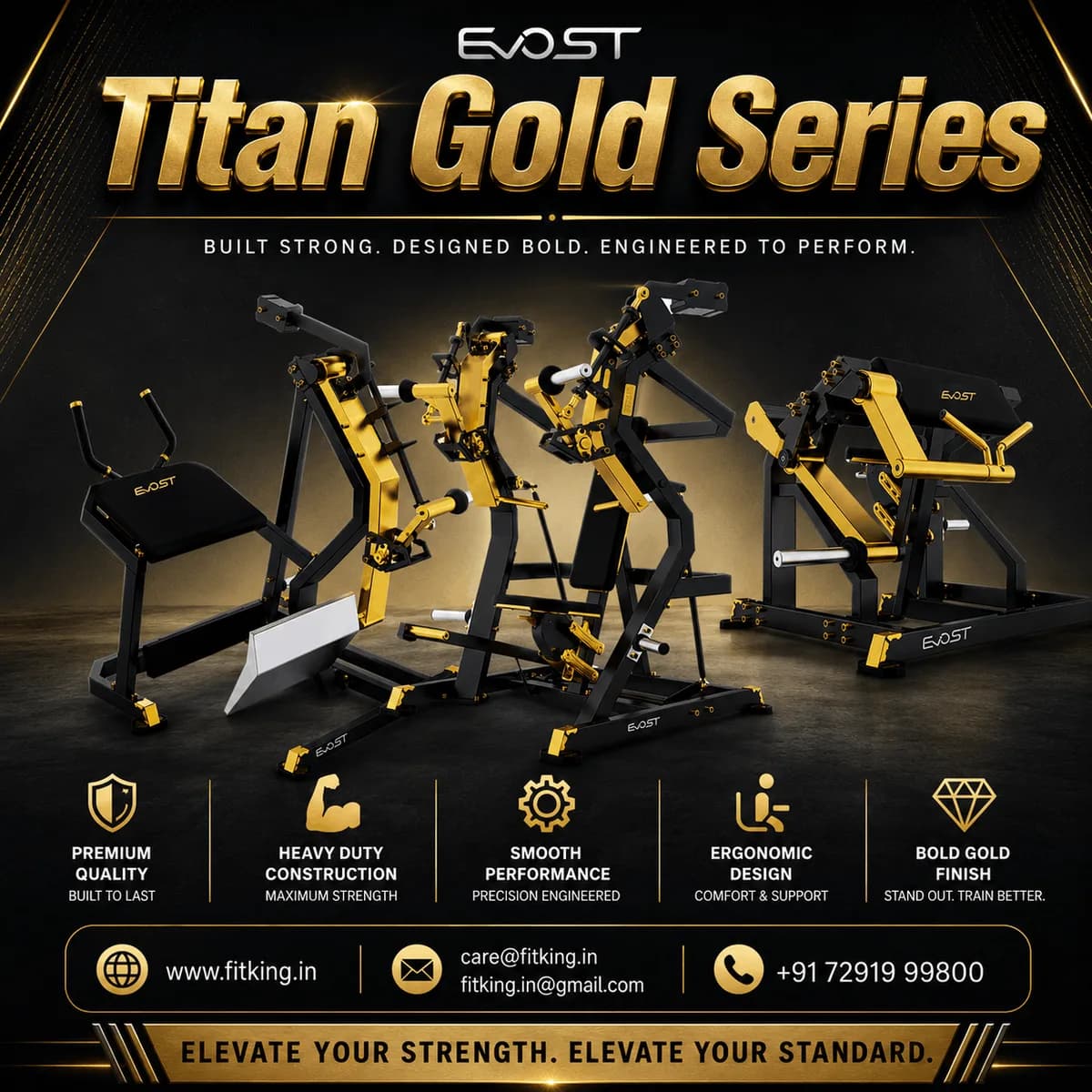 Titan Gold Series | Fitking Health & Fitness