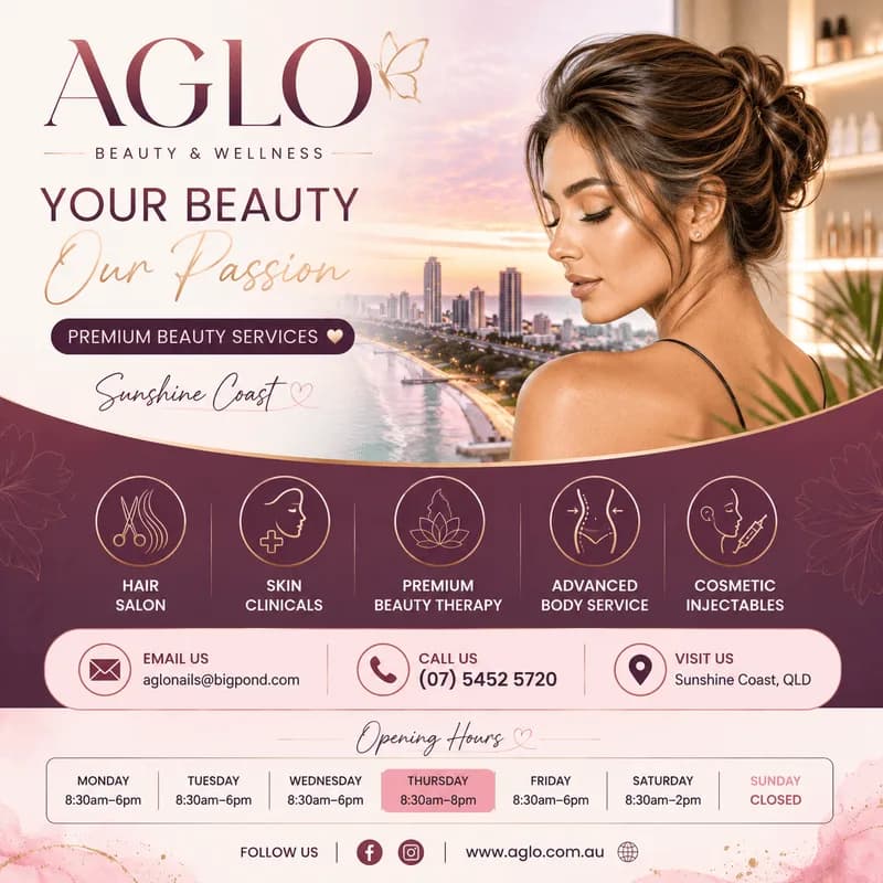 aGlo Salon & Skin Clinic Sunshine Coast
