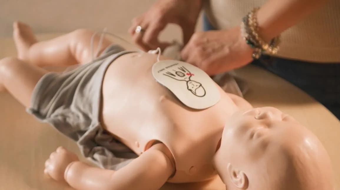 AED Placement for Infant 
