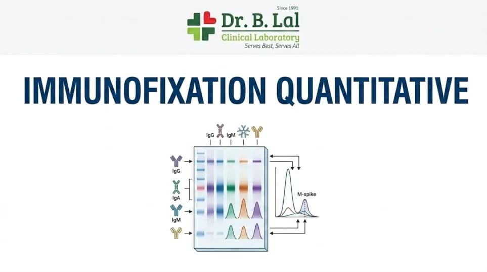 Immunofixation Quantitative O & S | Comprehensive Test for Monoclonal Gammopathy