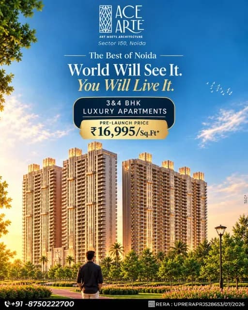 ACE Arte – Signature Residences in Sector 150 Noida