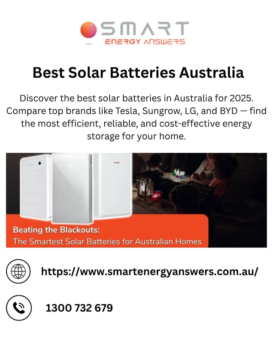 Which Is the Best Solar Battery Australia Offers in 2026?