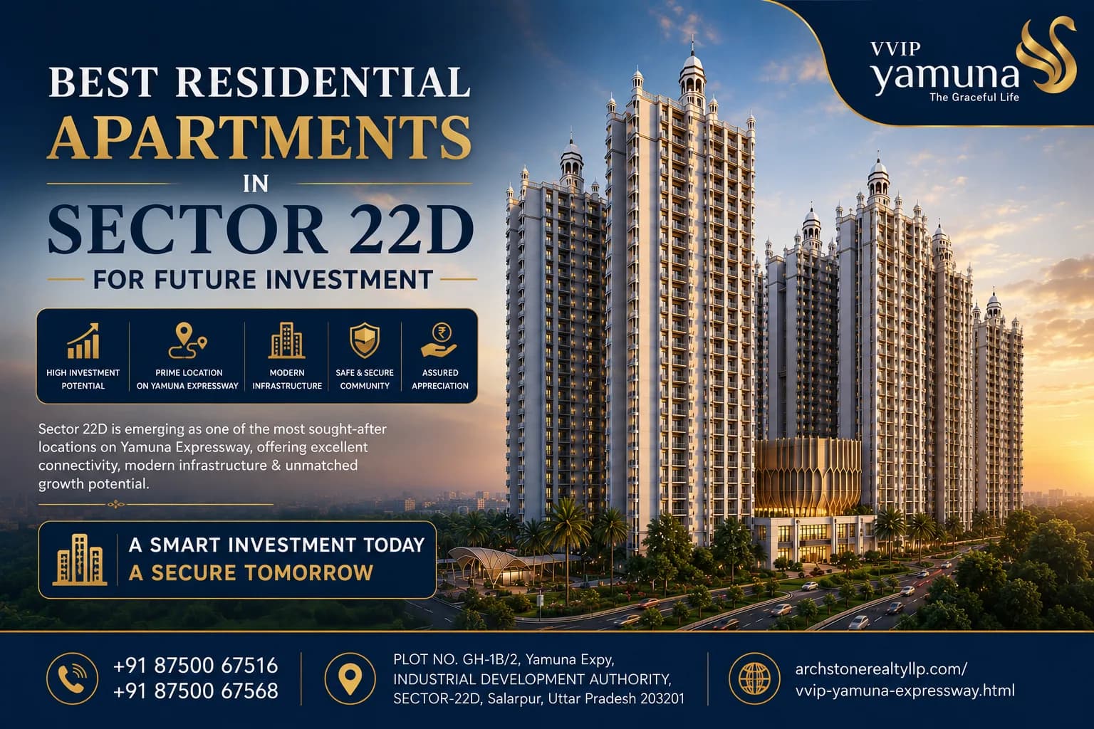Best Residential Apartments in Sector 22D for Future Investment