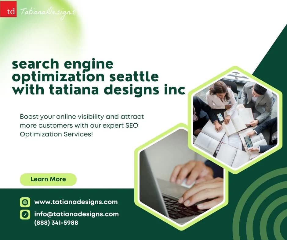 Seattle Web Design Company – Custom Websites Built for Growth | Tatiana Designs Inc