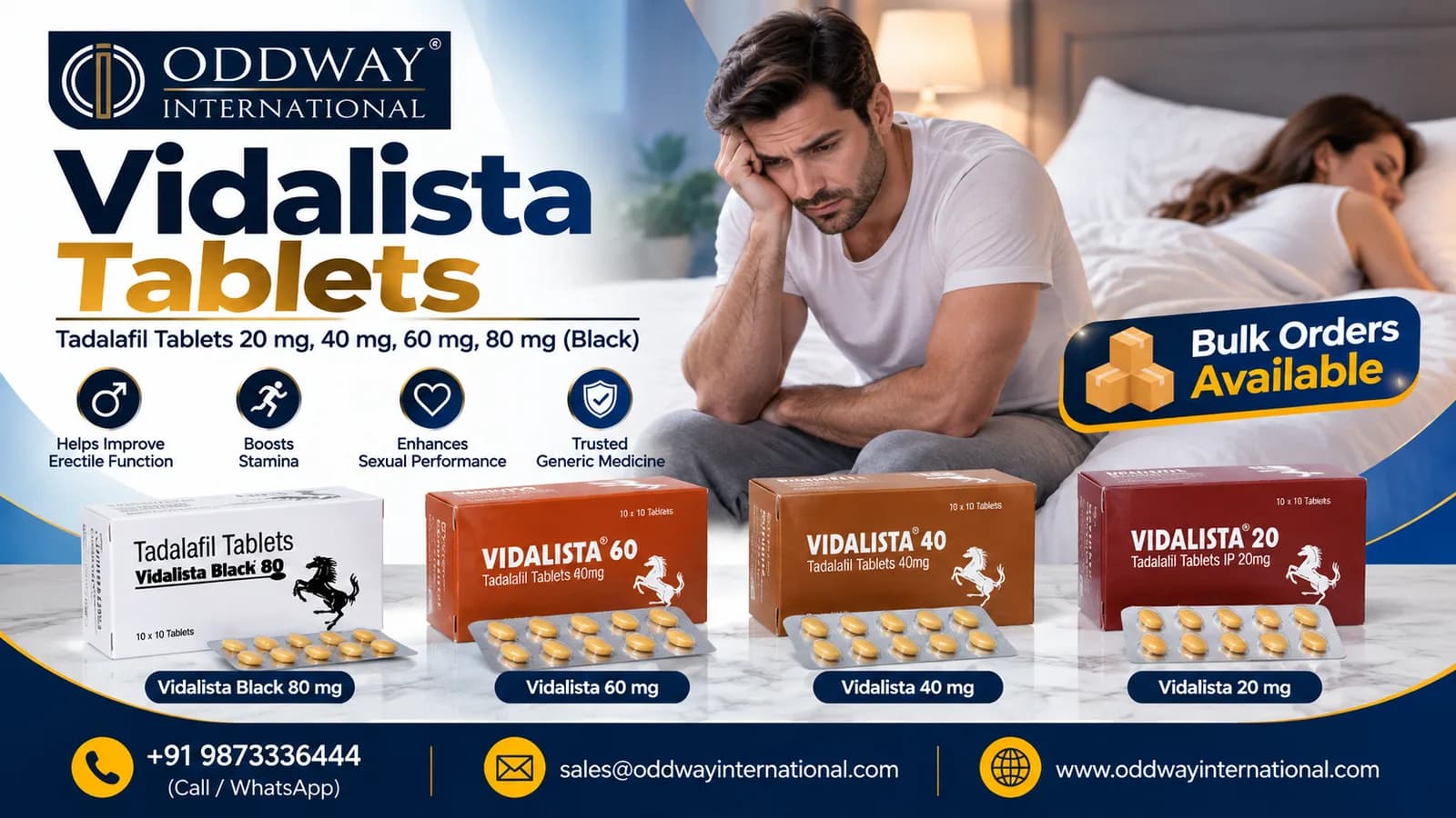 Buy Vidalista Black 80 Mg in Canada - Oddway