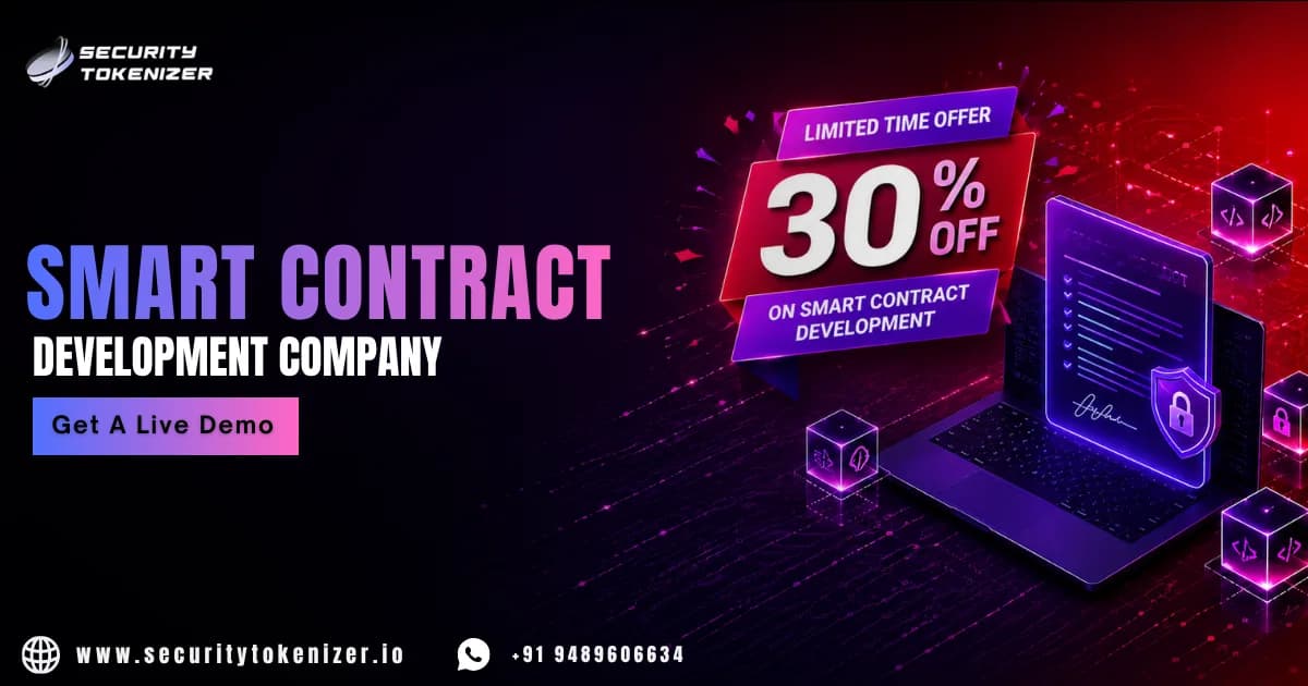 Grow Your Blockchain Business with 30% OFF Smart Contract Development