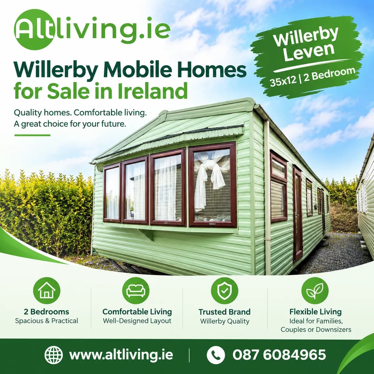 Willerby Mobile Homes for Sale in Ireland