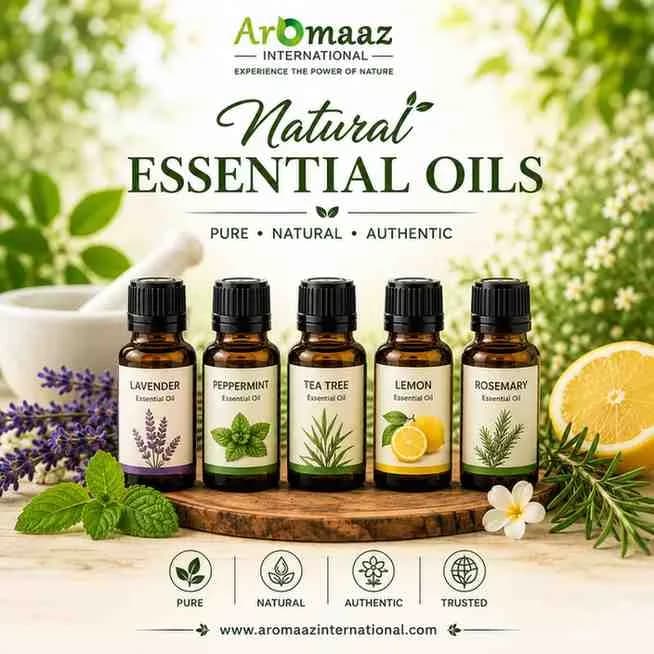 Natural Oils Suppliers & Natural Essential Oils Supplier Aromaaz International