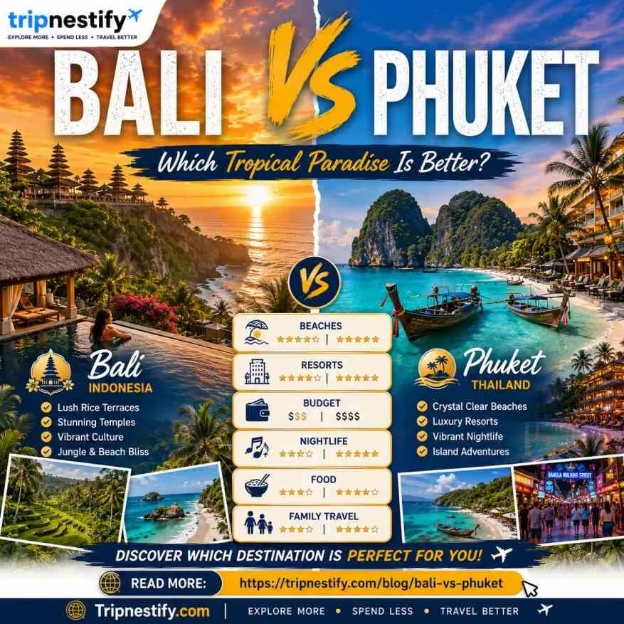 Bali vs Phuket: The Ultimate Island Comparison for Couples and Families