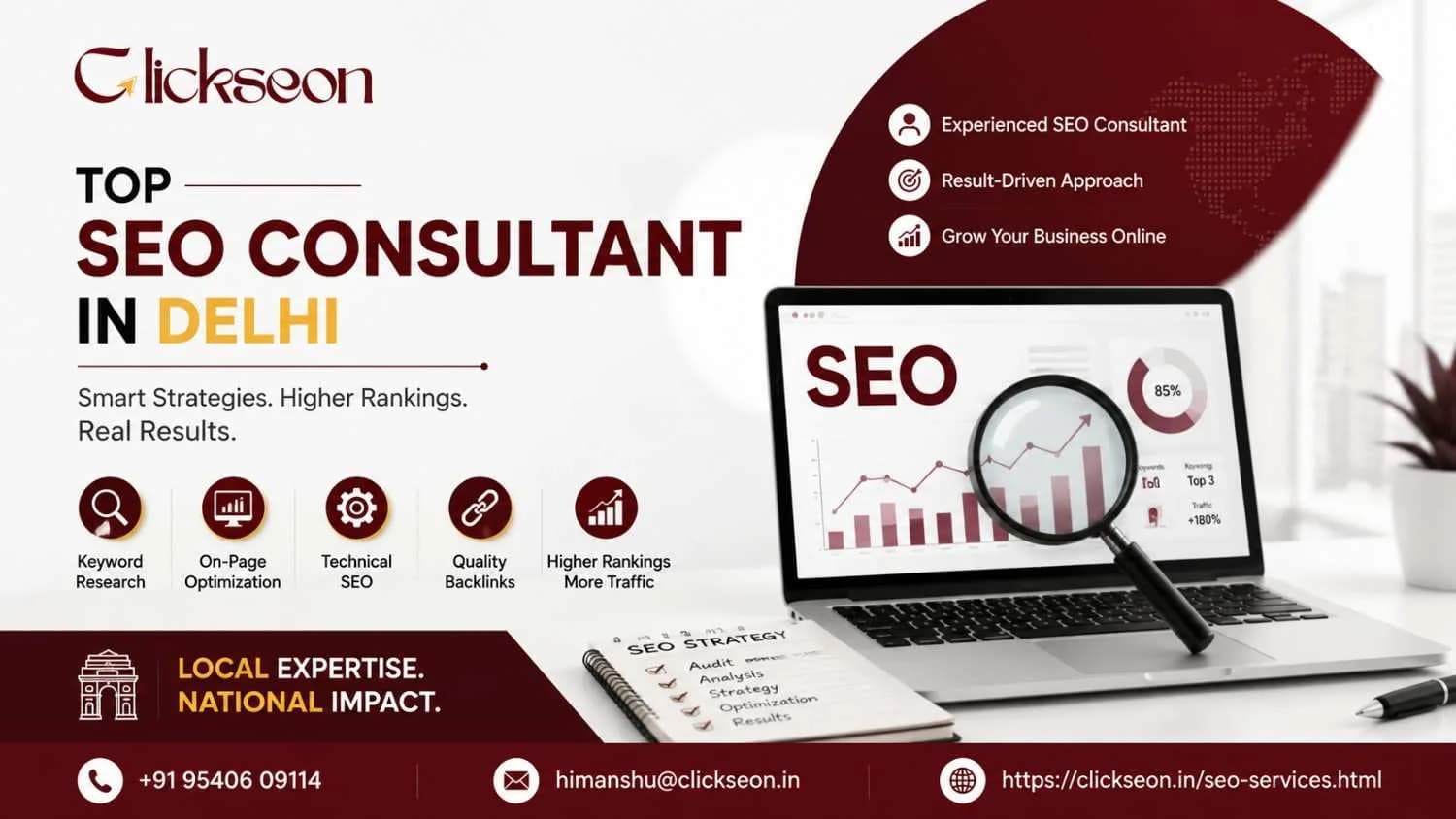  Top SEO Consultant in Delhi