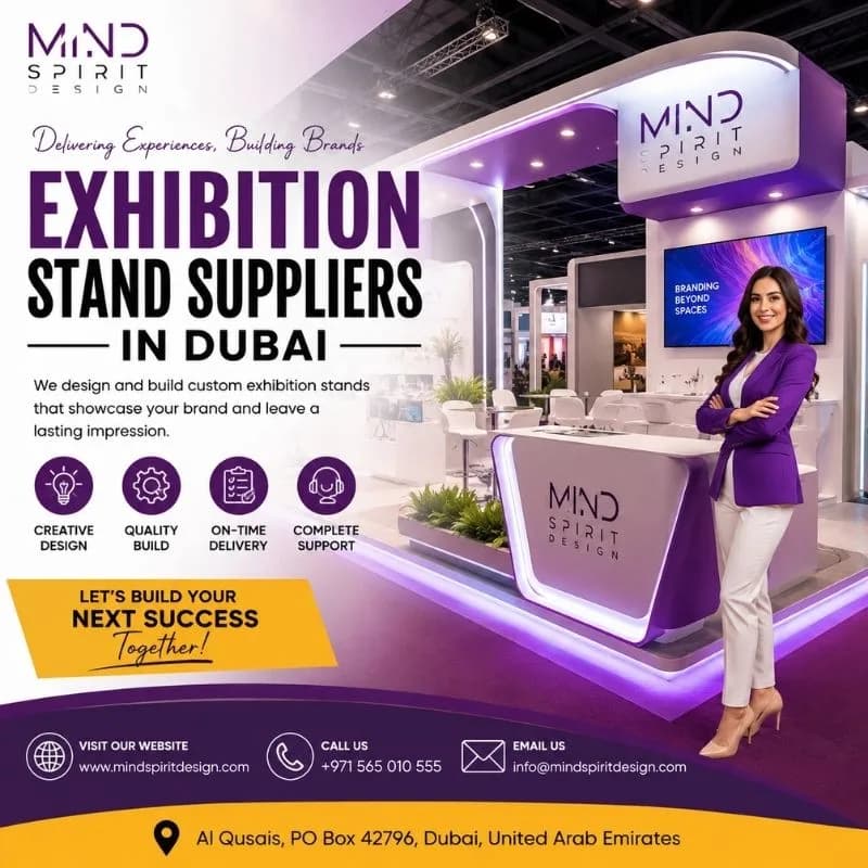 Choose Expert Exhibition Stand Suppliers in Dubai for Your Next Event