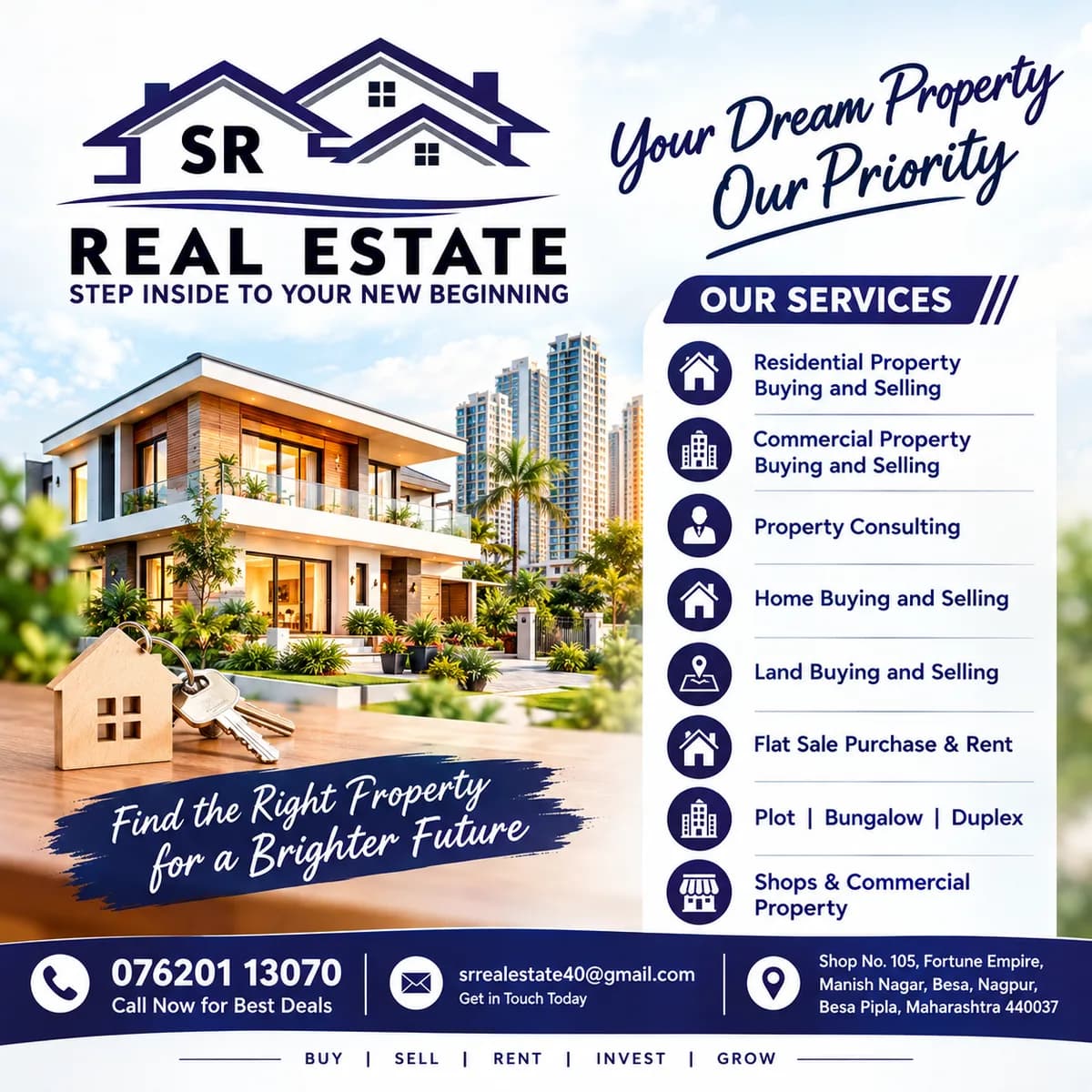 SR Real Estate - Real Estate Agents in Nagpur