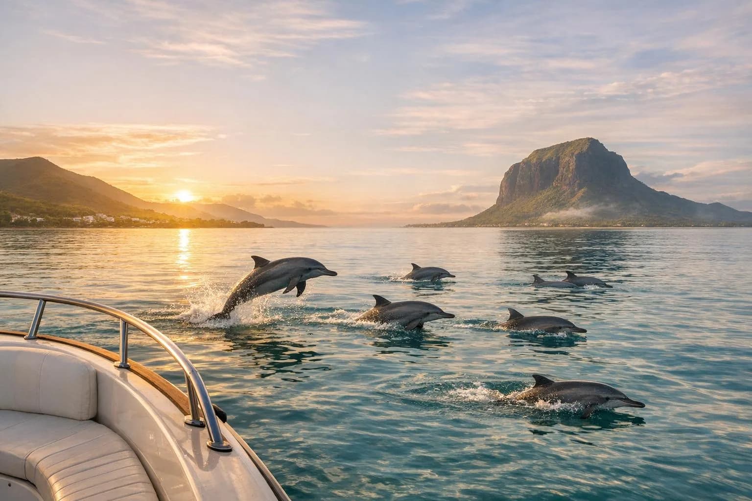 Dolphin and whale watching Mauritius