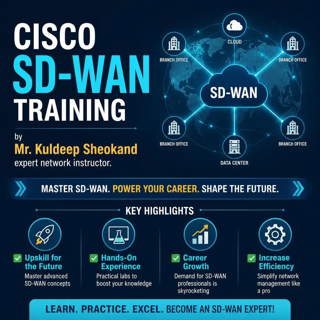 Cisco SDWAN Training and Certification