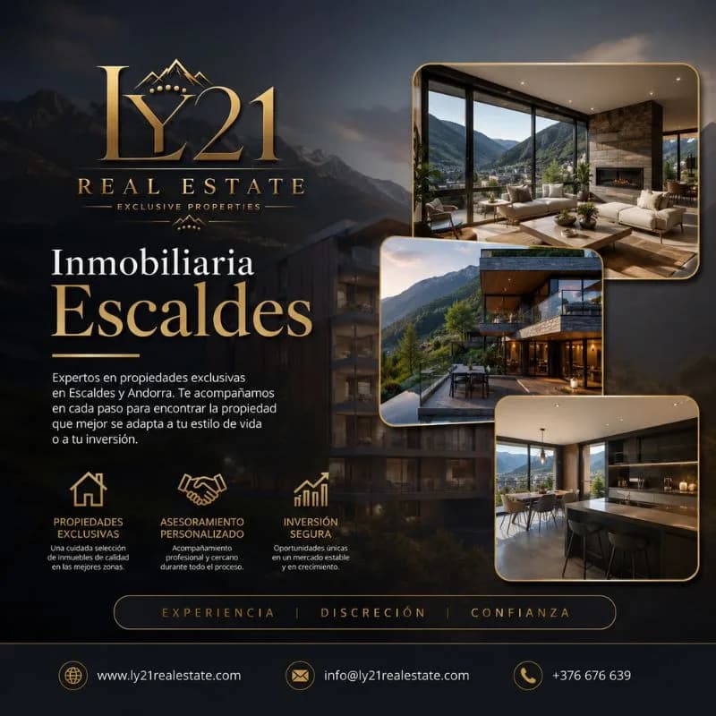 LY21 Real Estate: Tu Inmobiliaria de Confianza en Escaldes