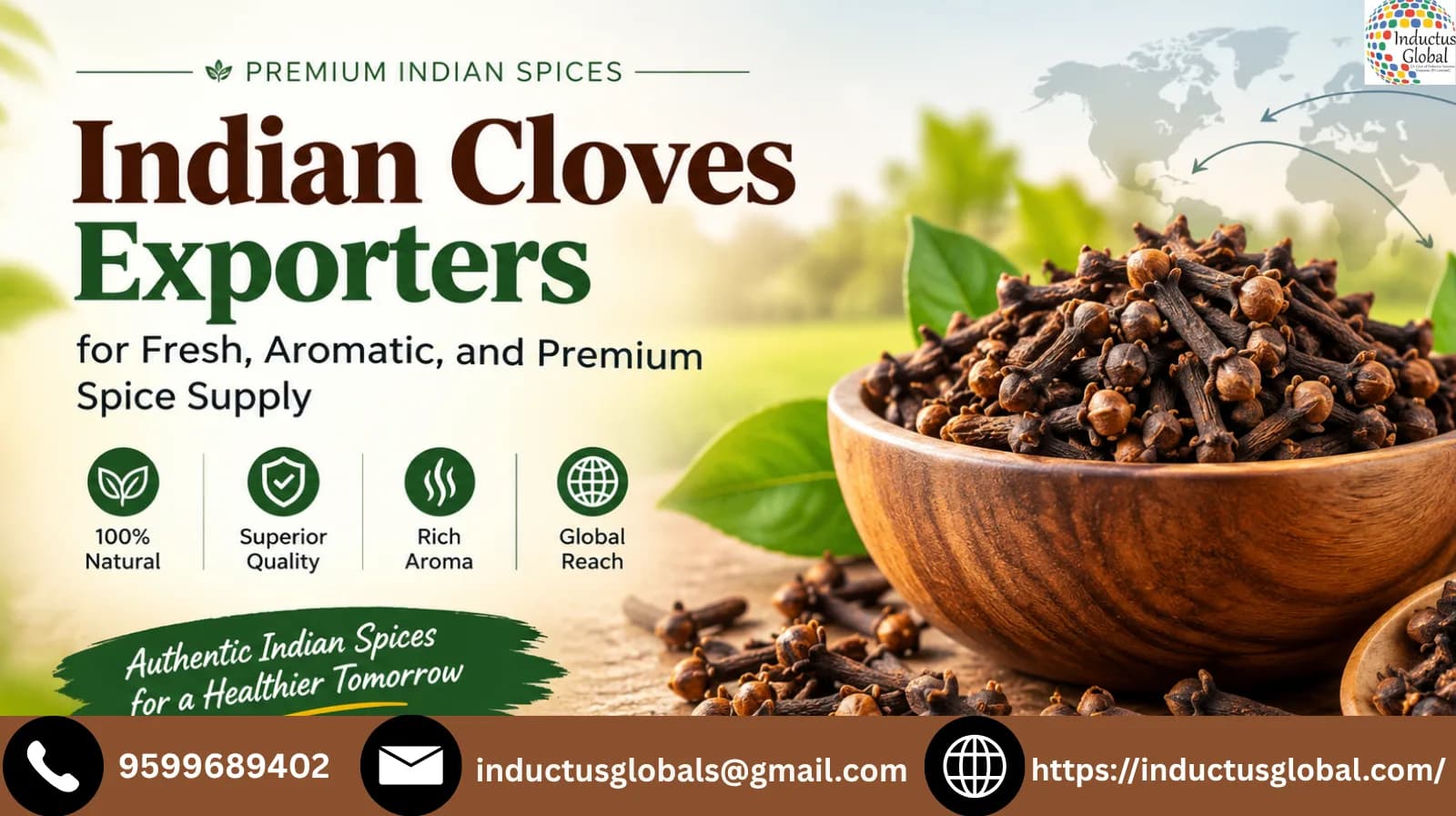 Indian Cloves Exporters for Fresh, Aromatic, and Premium Spice Supply