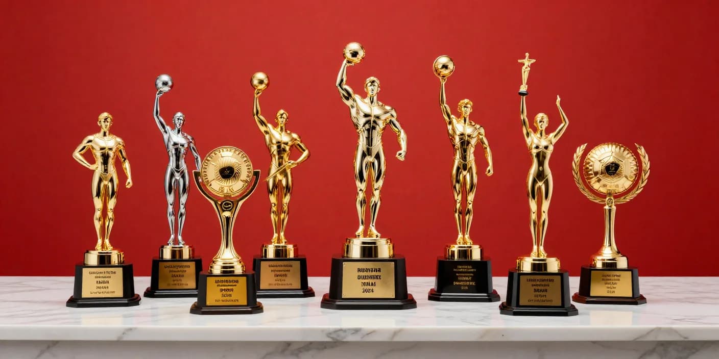 Custom Crystal Trophies and Awards Supplier UAE