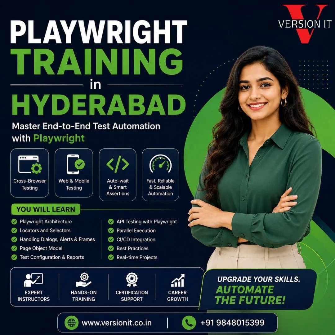 Advanced Playwright Training in Hyderabad for Beginners