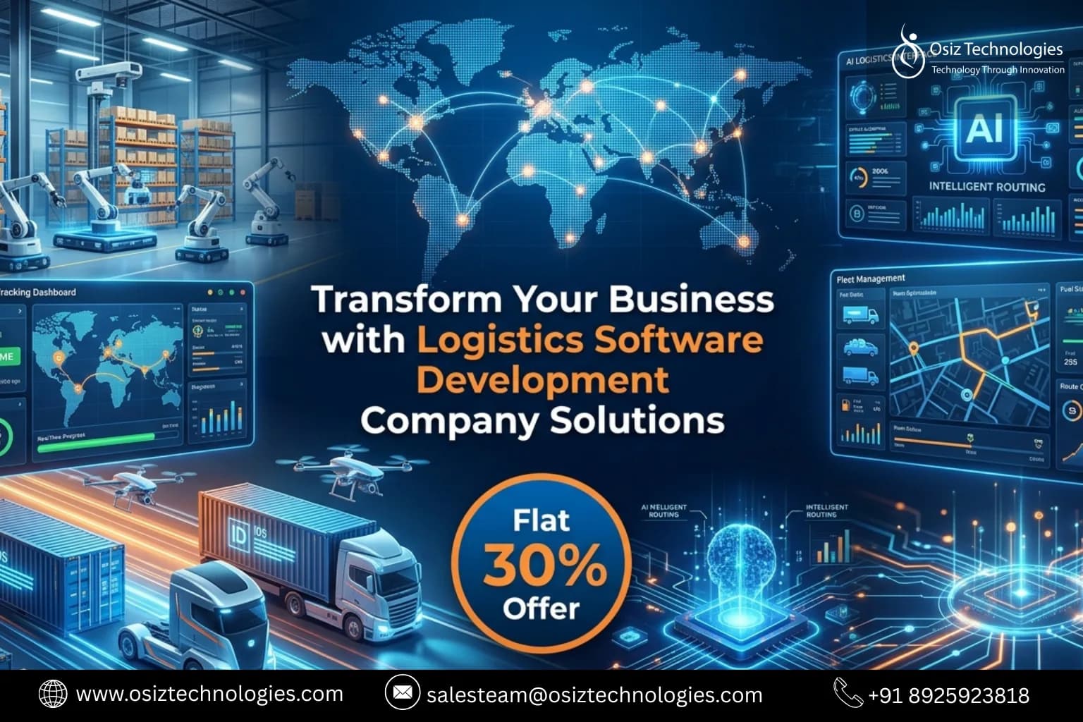Logistics Software Development Company for Modern Enterprises | Osiz