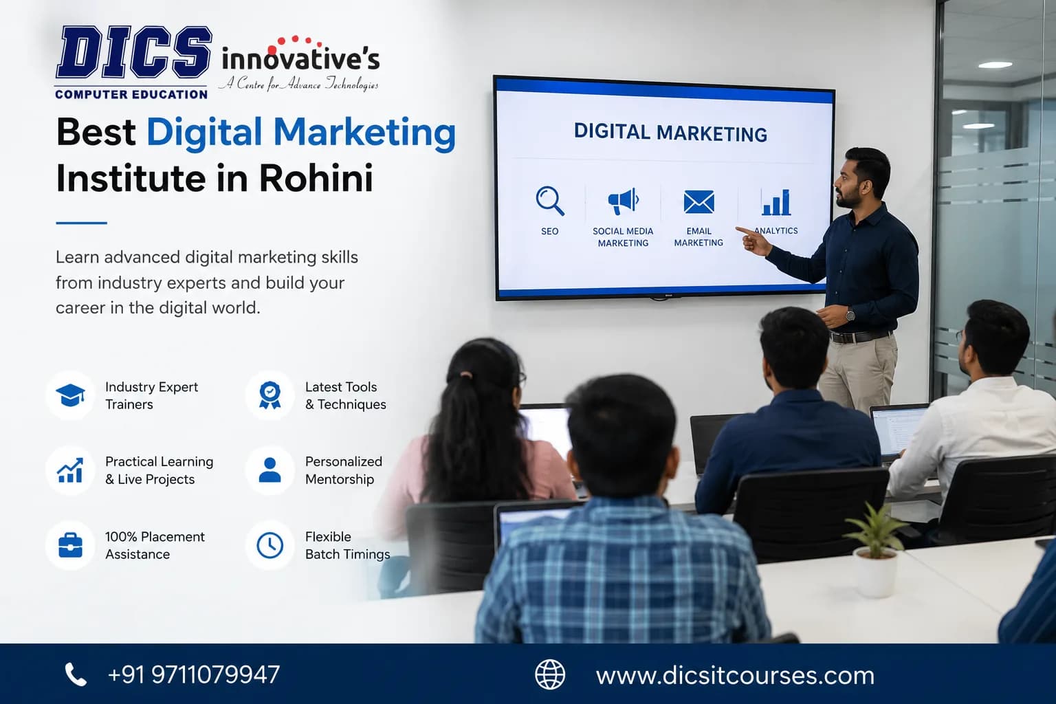 Best Digital Marketing Institute in Rohini for Career Growth