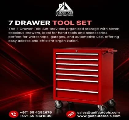 Selta 7 Drawer Tool Set for Automotive Workshops
