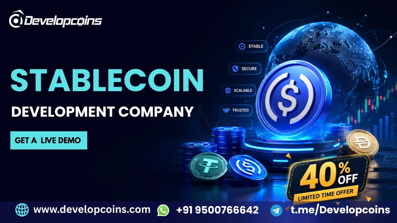 Create Your Own Digital Currency with Stablecoin Development 