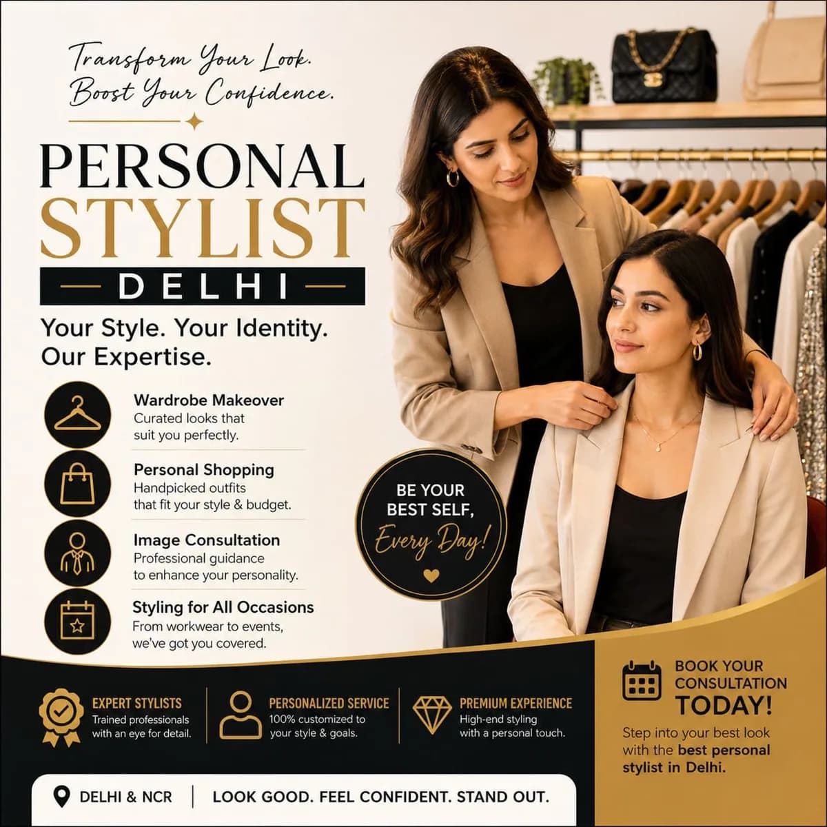 Best Personal Stylist in Delhi | Transform Your Look Today