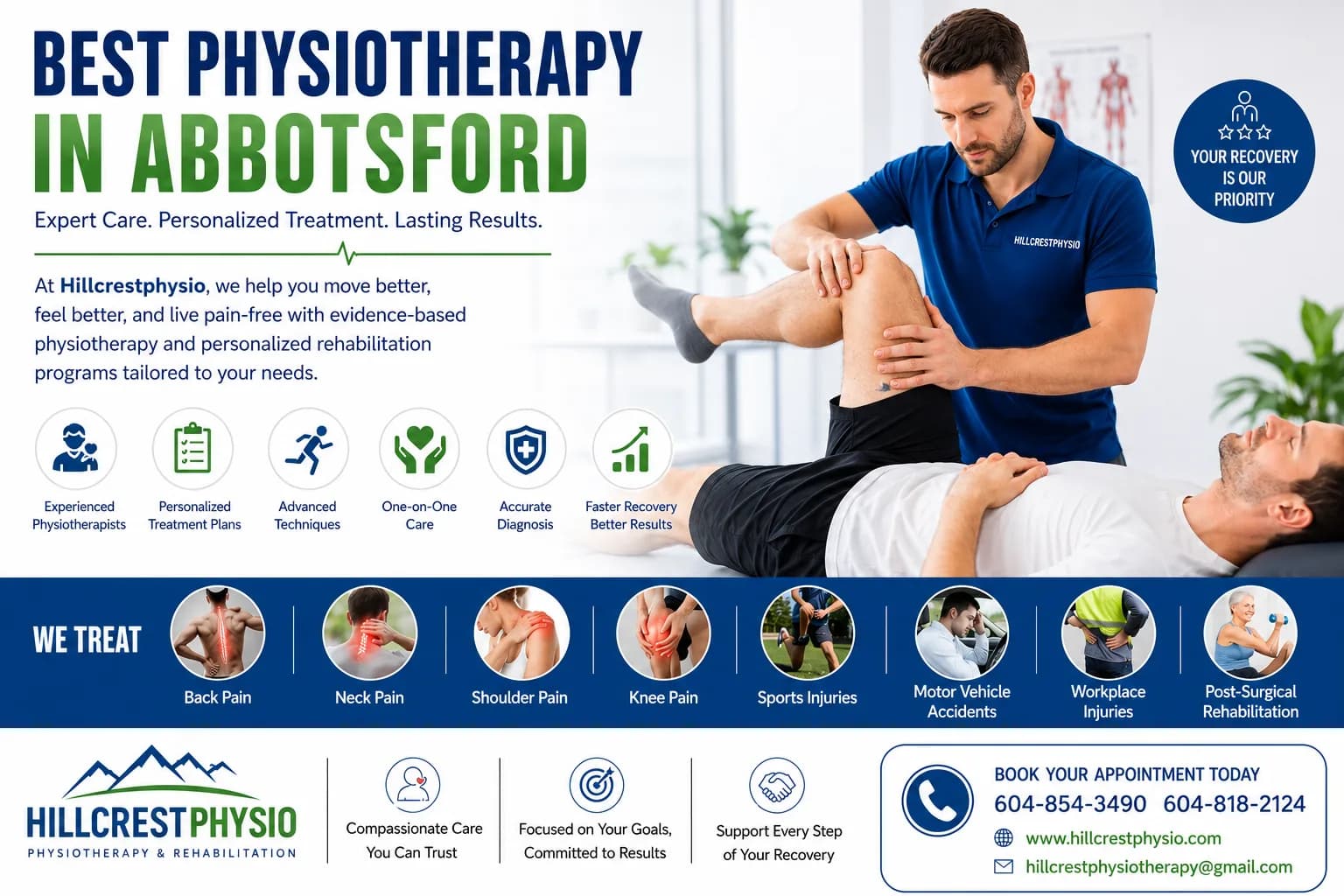 Best Physiotherapy In Abbotsford - Hillcrestphysio