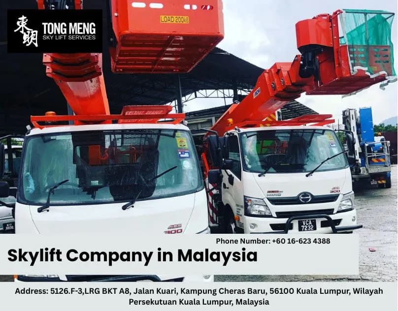 Skylift Company & Lorry Skylift in Kuala Lumpur for Reliable Access