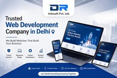 Trusted web development company in Delhi for custom websites