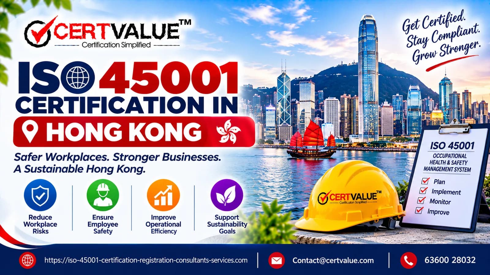 ISO 45001 certification in Hong Kong