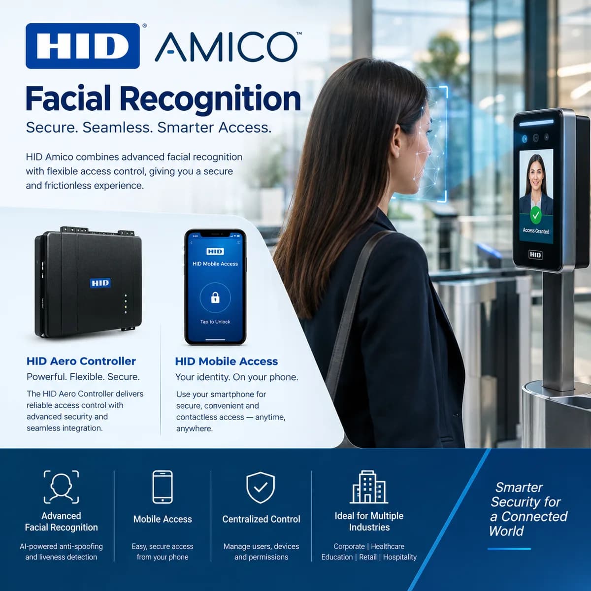 HID Amico Face Recognition Solutions for Enterprises UAE