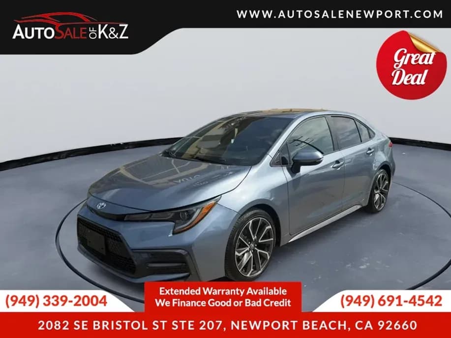 Toyota Corolla SE 2021 for Sale Fullerton – Low Miles & Great Price