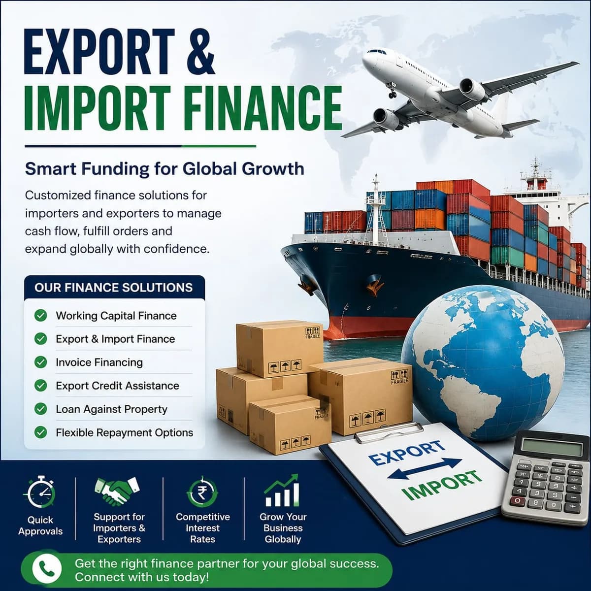 Export and Import Finance – Fuel Your Global Business Growth
