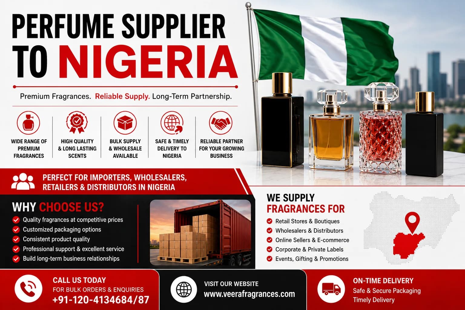 Perfume Supplier to Nigeria for Business