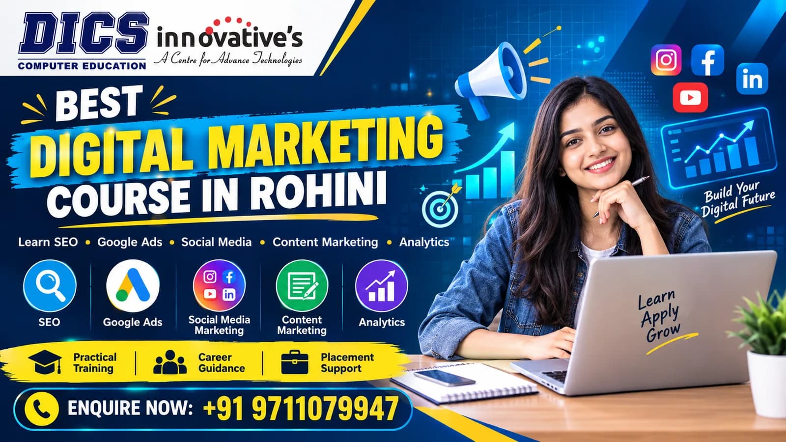 best digital marketing course in rohini