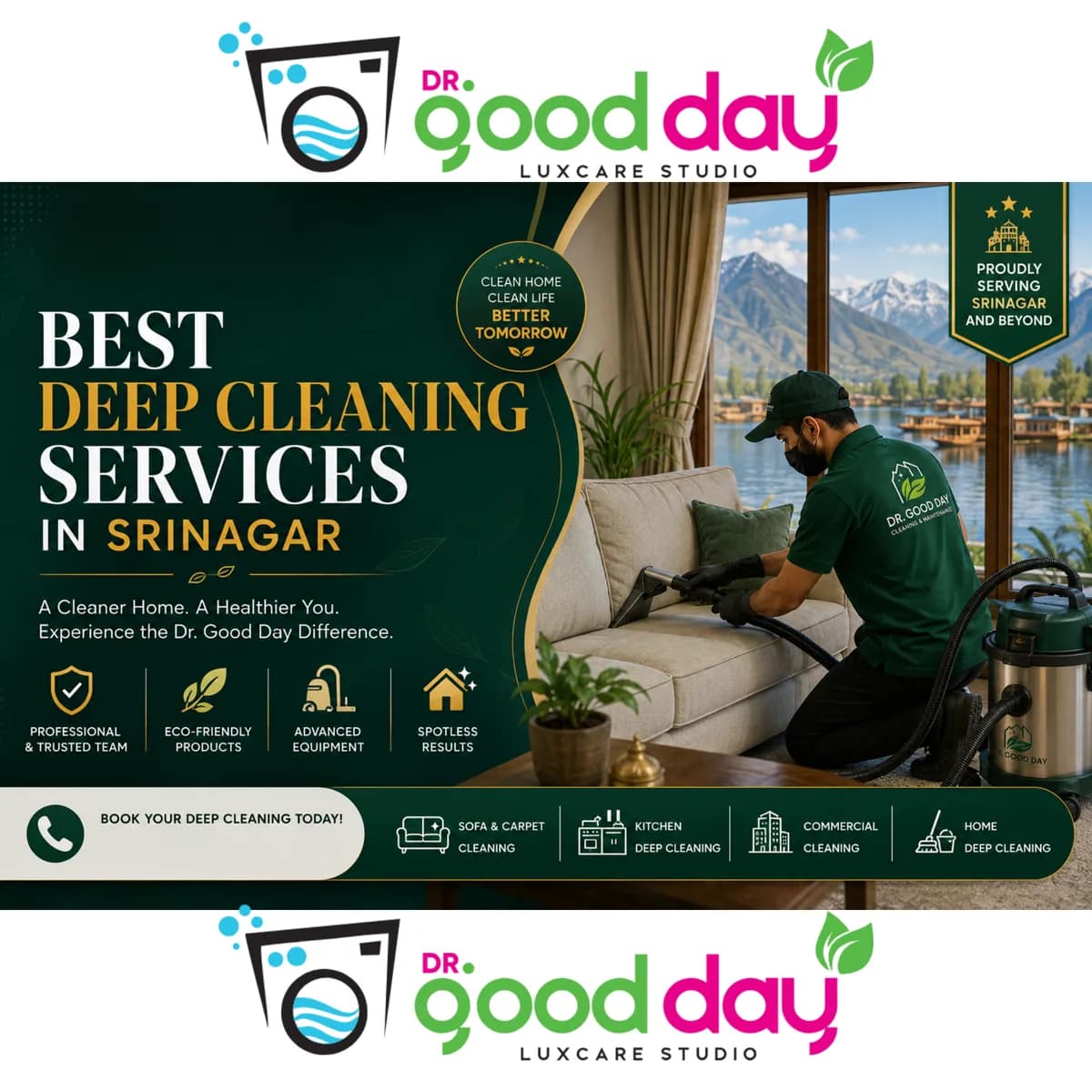 Dr. Good Day – Premium Laundry & Dry Cleaning Service in J&K
