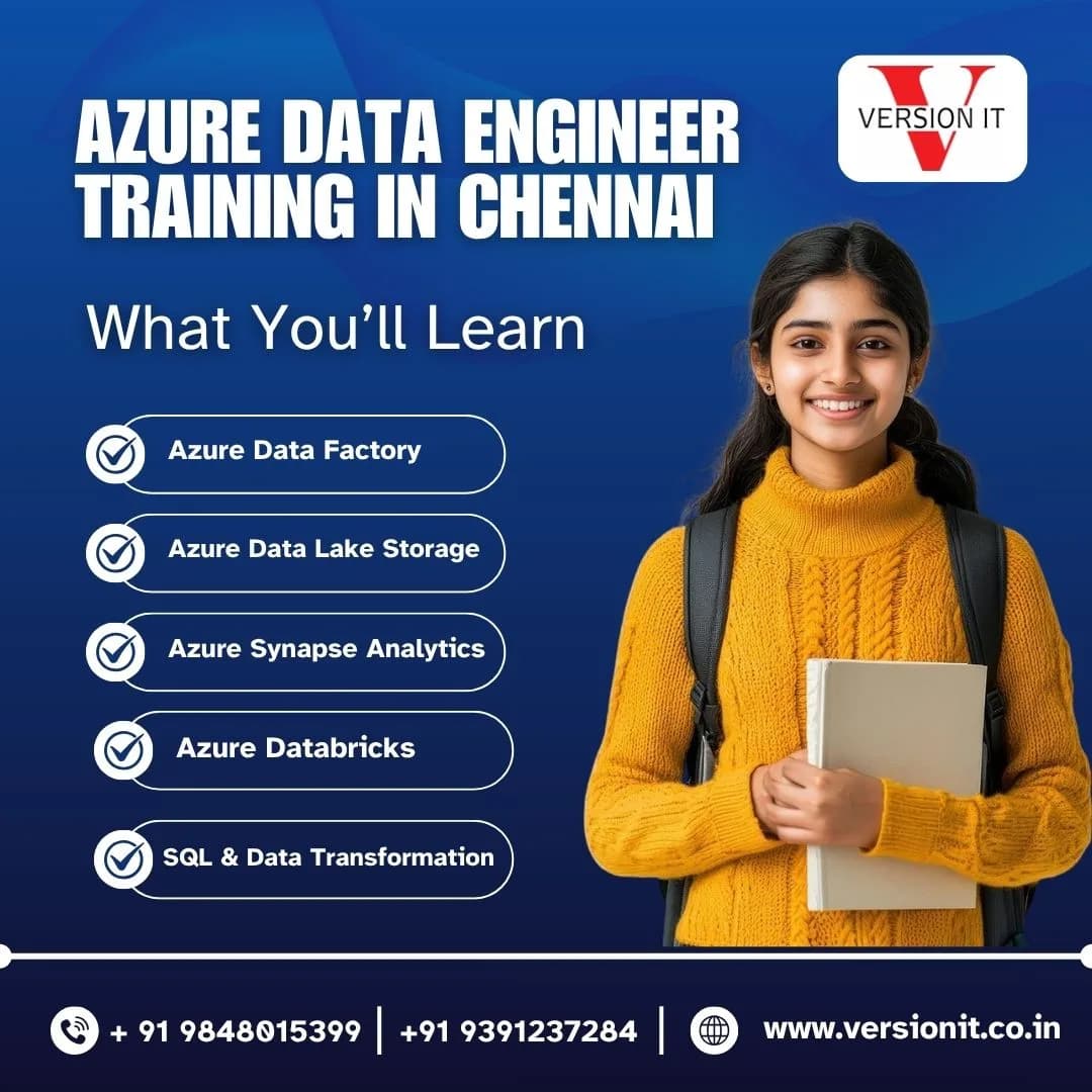 Latest Azure Data Engineer Online Training in Chennai for Modern Cloud Skills