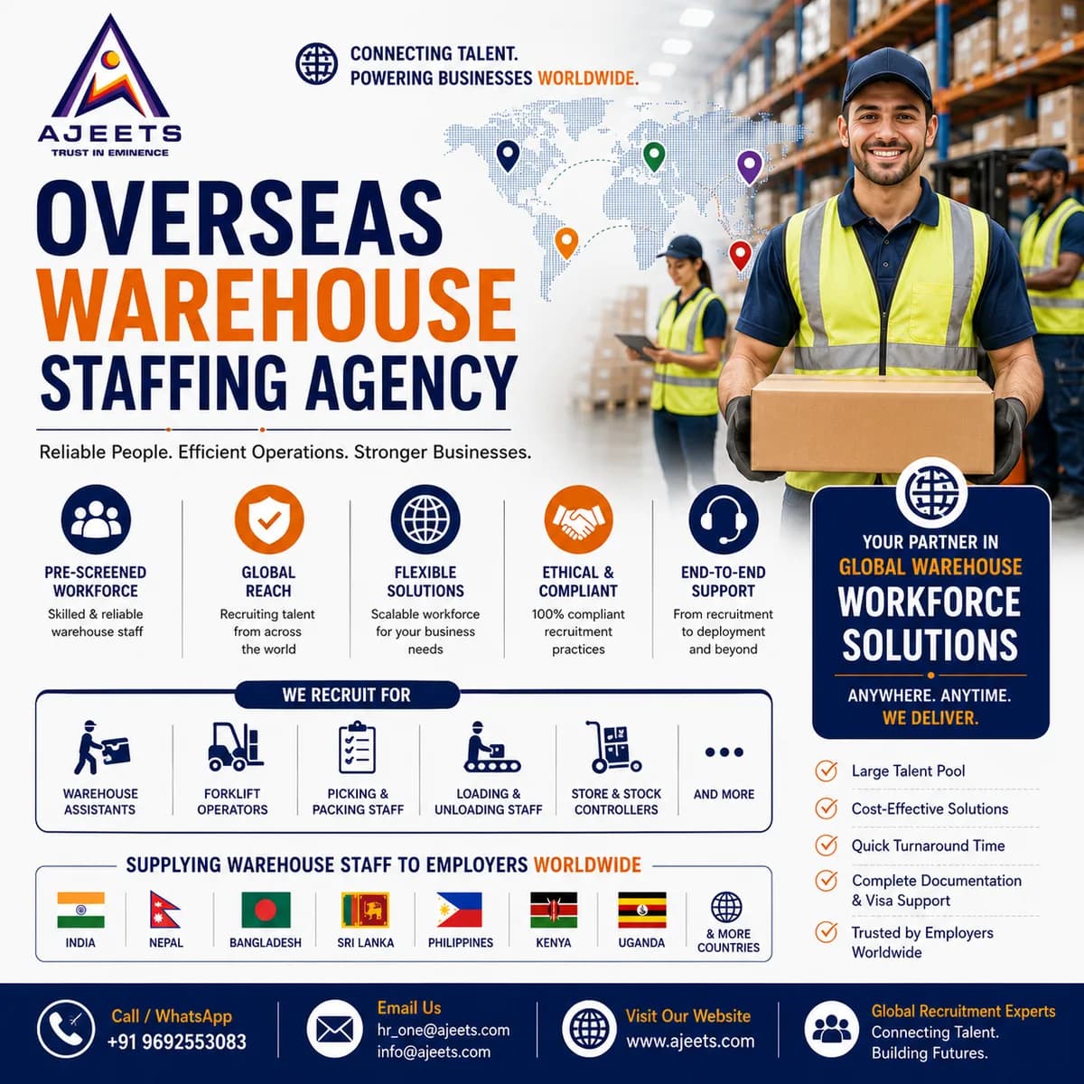 Warehouse Recruitment Agency for Bulgaria