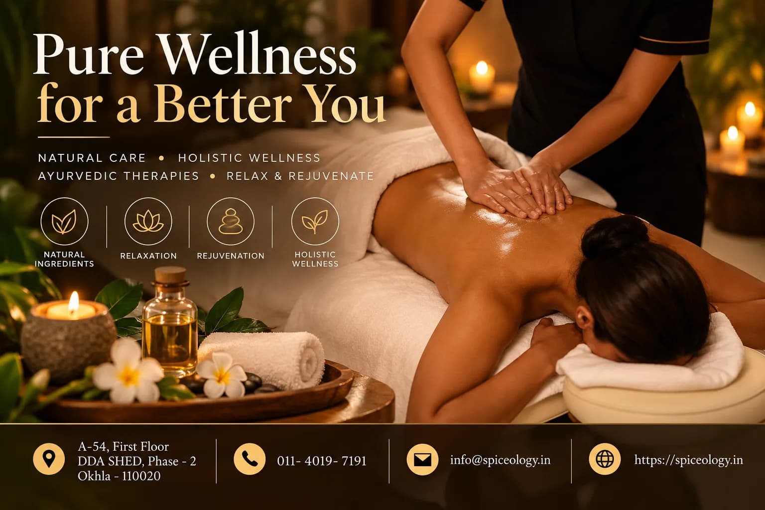 Full Body Massage in Delhi | Ayurvedic Spa by Spiceology