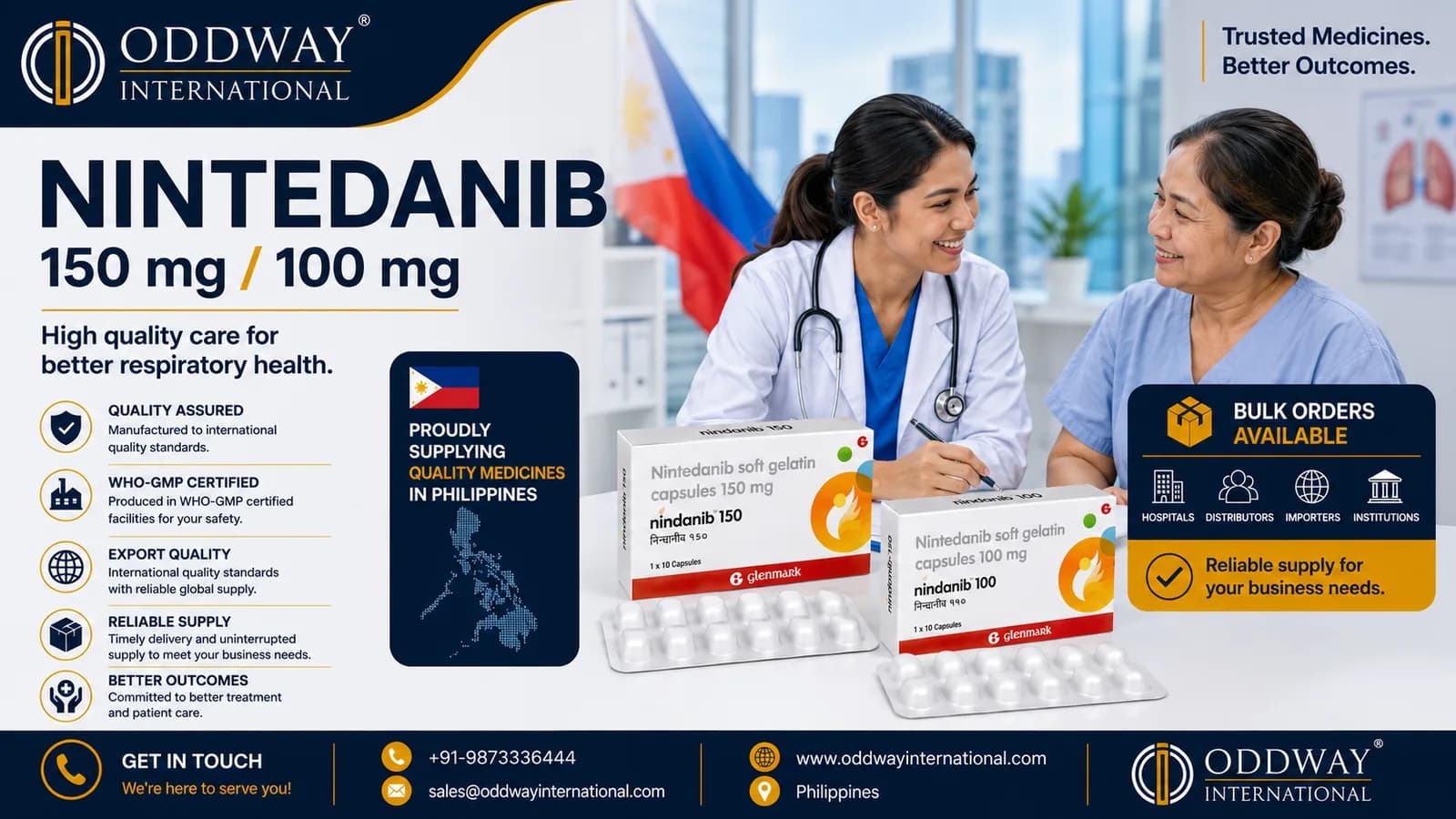 Nintedanib Price Philippines for Wholesale Inquiry - Oddway