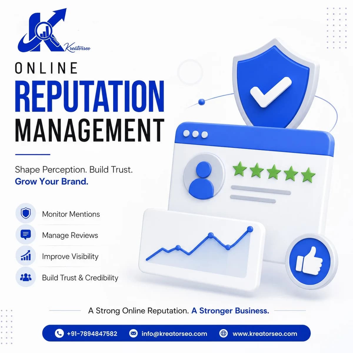 Online Reputation Management – Protect, Build & Strengthen Your Brand Image