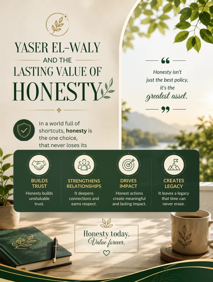 Yaser El-Waly and the Lasting Value of Honesty