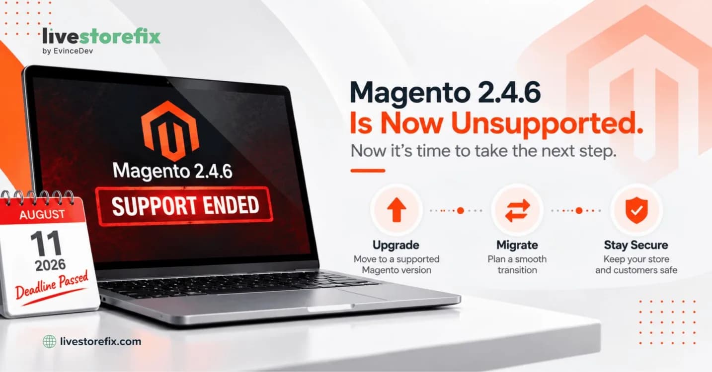 Still on Magento 2.4.6? Protect Your Store Before Problems Appear