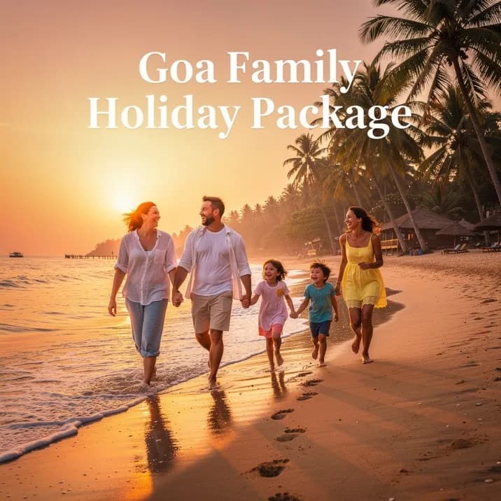 Goa Family Holiday Package from Delhi – Custom 3–5 Day Plans