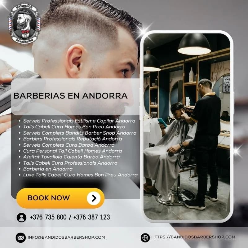 Afeitat Tovallola Calenta Barba Andorra | Bandidos Barbershop