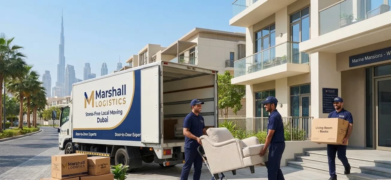 Local Moving Services in Dubai with Marshall Logistics