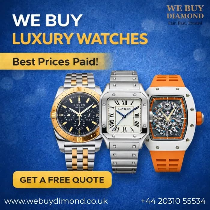 Sell Luxury Watches in London - Get the Best Price Today
